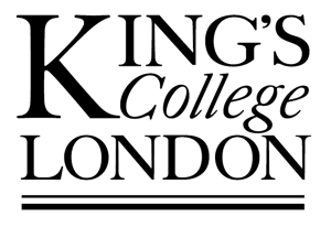 The words King's College London.