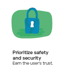 Prioritise safety
