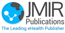 The words JMIR Publications The Leading eHealth Publisher, next to an image of the earth.