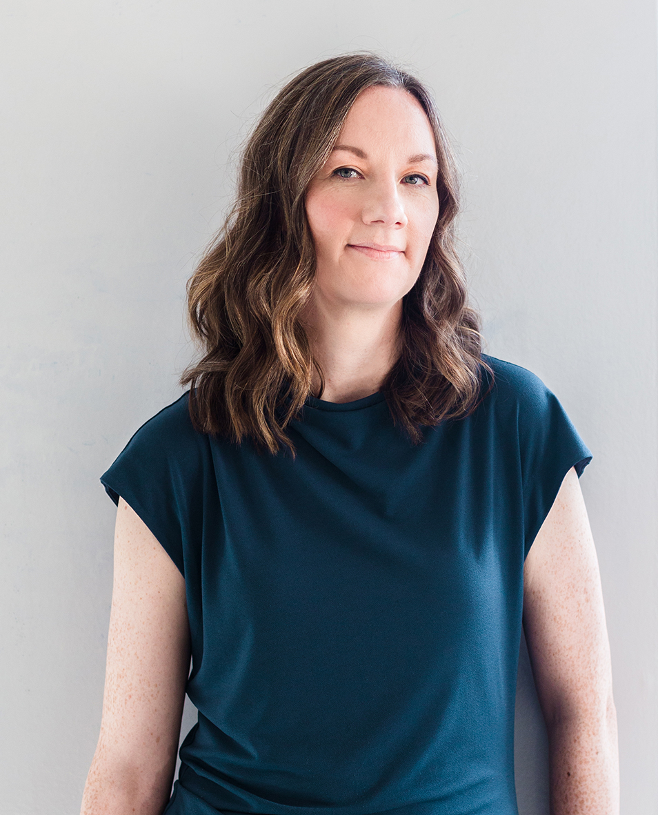 Karen Tierney who is Chief Product Officer at SilverCloud Health and is wearing a black shirt.