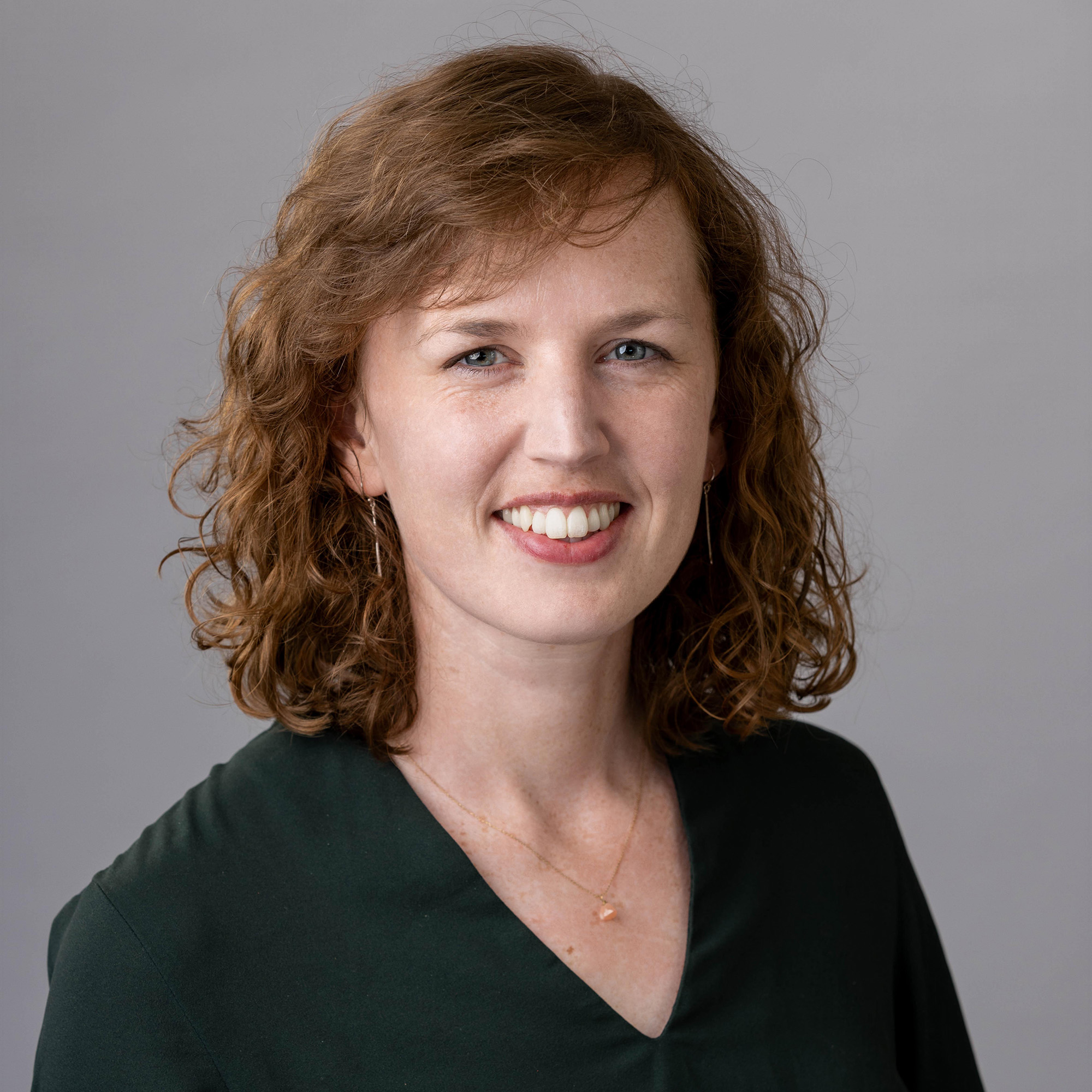 Portrait photo of Katie Young, Ph.D., Principal Digital Health Scientist at Amwell®